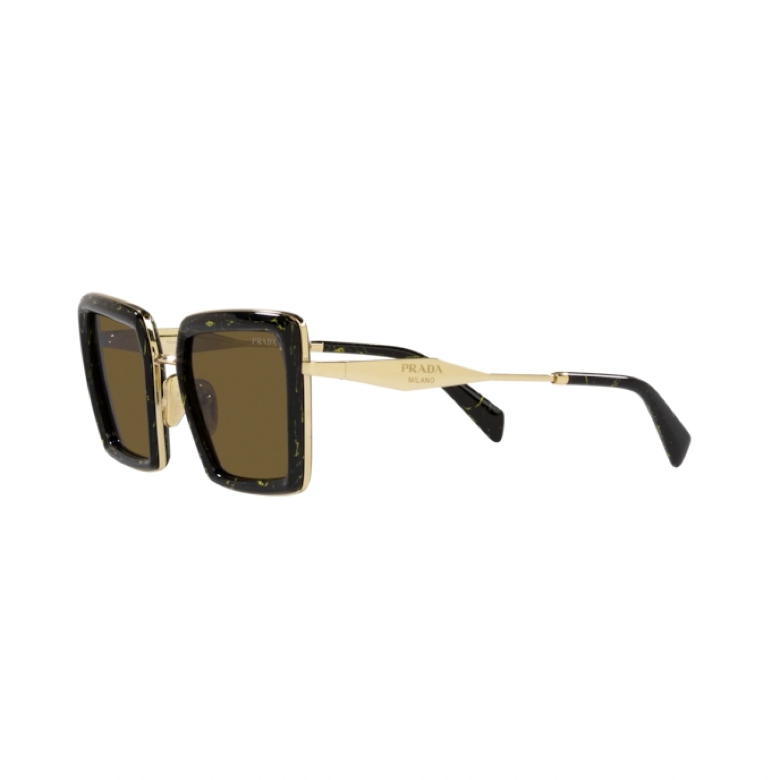 PRADA PR 55ZS - 19D01T MARMO GIALLO NERO | OCCHIALE DA SOLE DONNA