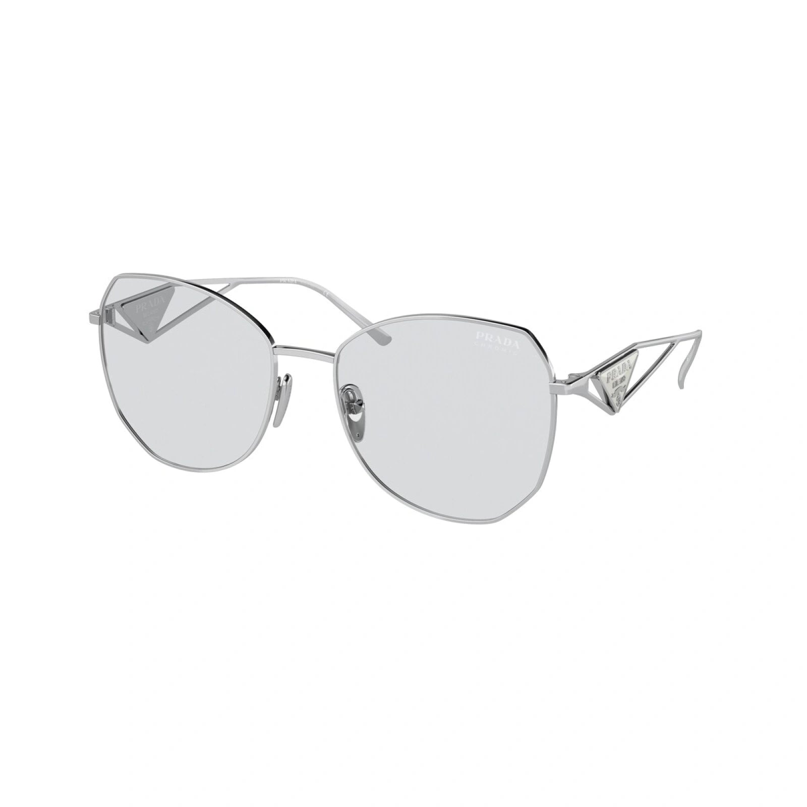 PRADA PR 57YS - 1BC07D D'ARGENTO | OCCHIALE DA SOLE DONNA