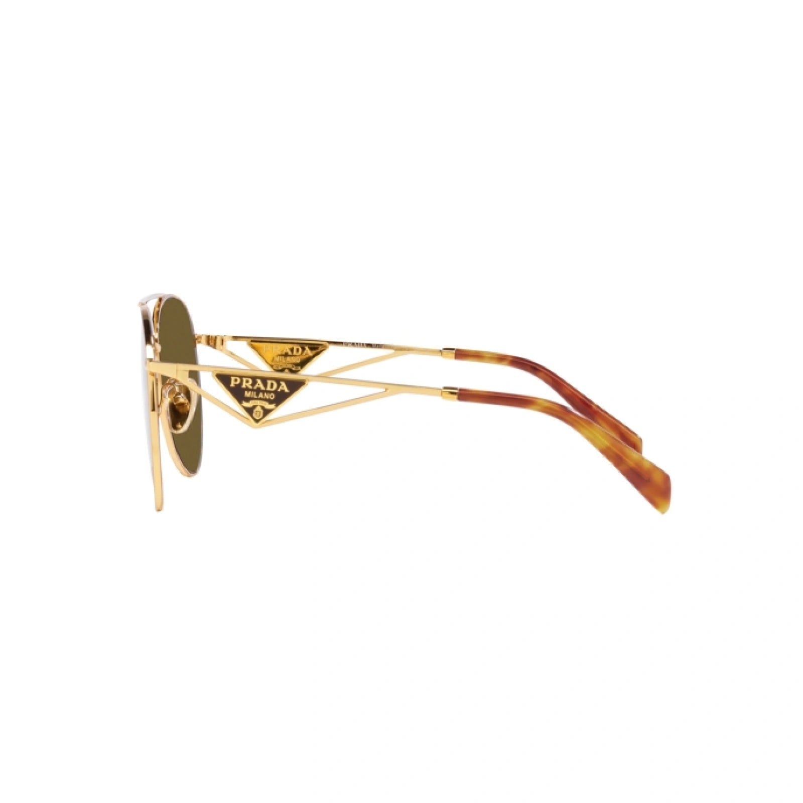 PRADA PR 73ZS - 5AK01T ORO | OCCHIALE DA SOLE DONNA CALIBRO 61