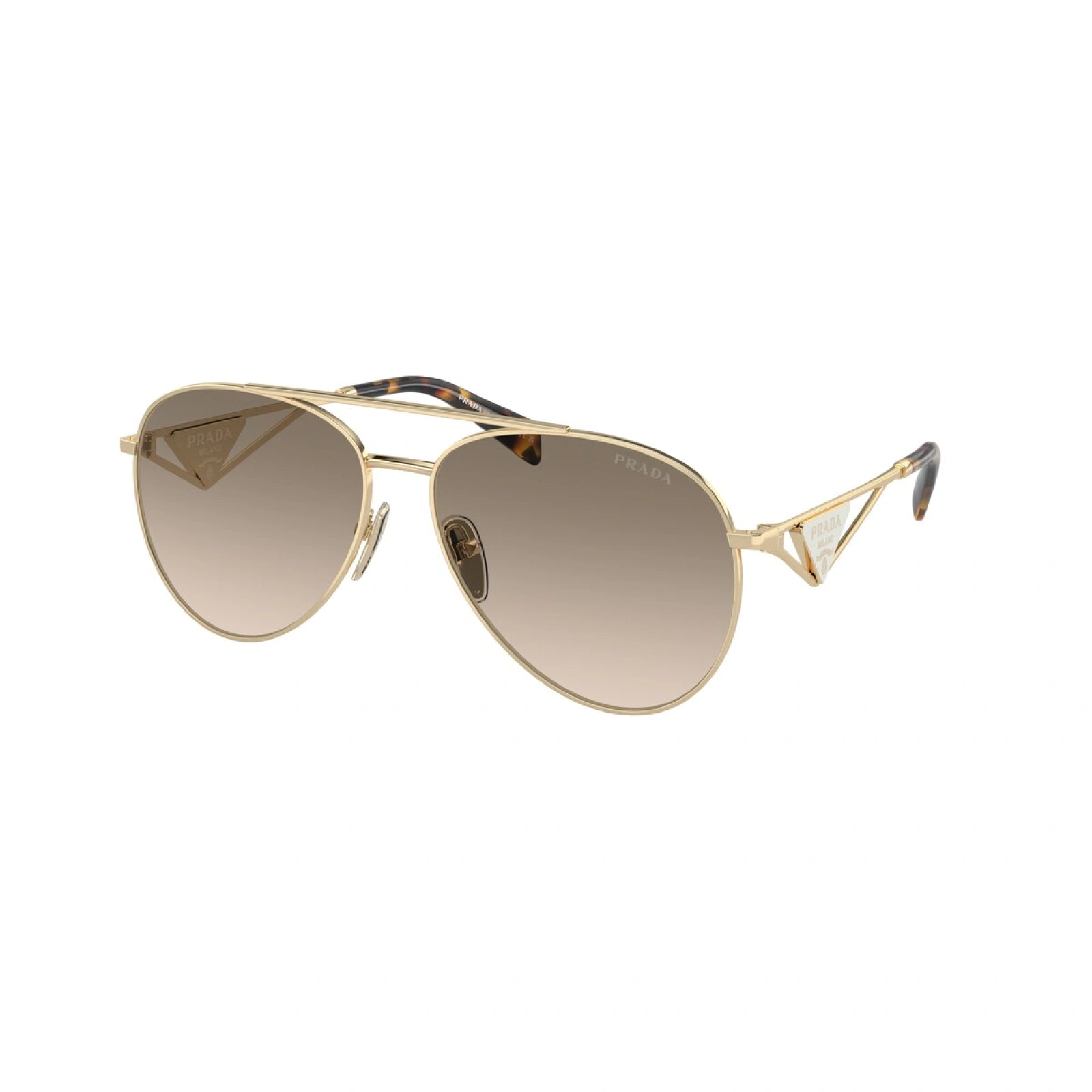 PRADA PR 73ZS - ZVN3D0 ORO PALLIDO | OCCHIALE DA SOLE DONNA CALIBRO 61