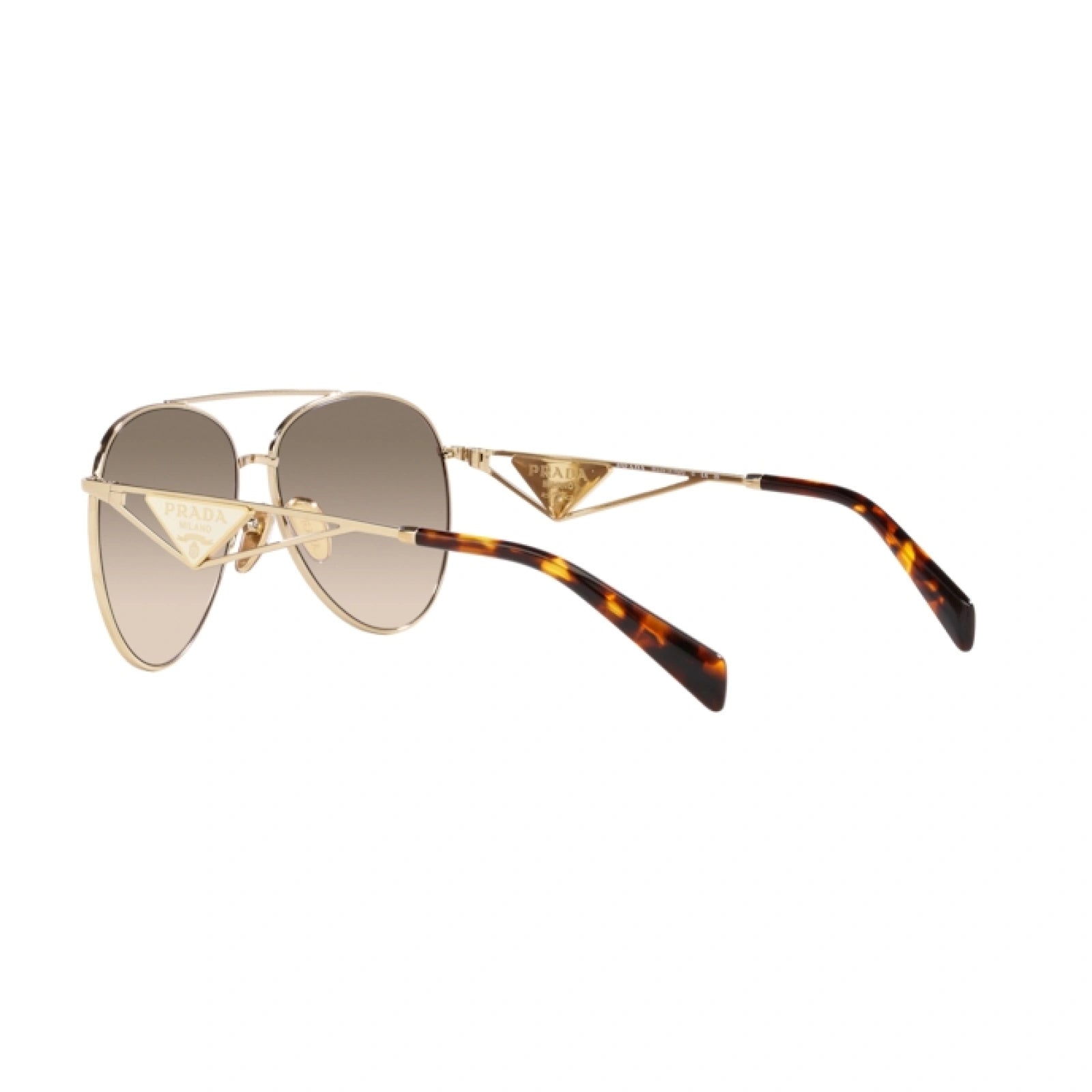 PRADA PR 73ZS - ZVN3D0 ORO PALLIDO | OCCHIALE DA SOLE DONNA CALIBRO 61