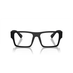 PRADA PR A08V - 12P1O1 NERO OPACO | OCCHIALE DA VISTA UOMO CALIBRO 52