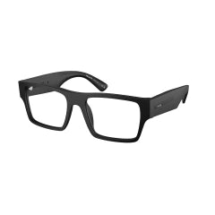 PRADA PR A08V - 12P1O1 NERO OPACO | OCCHIALE DA VISTA UOMO CALIBRO 54