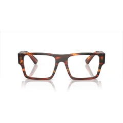 PRADA PR A08V - 13O1O1 ROSSO AVANA | OCCHIALE DA VISTA UOMO CALIBRO 52
