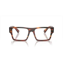 PRADA PR A08V - 13O1O1 ROSSO AVANA | OCCHIALE DA VISTA UOMO CALIBRO 54