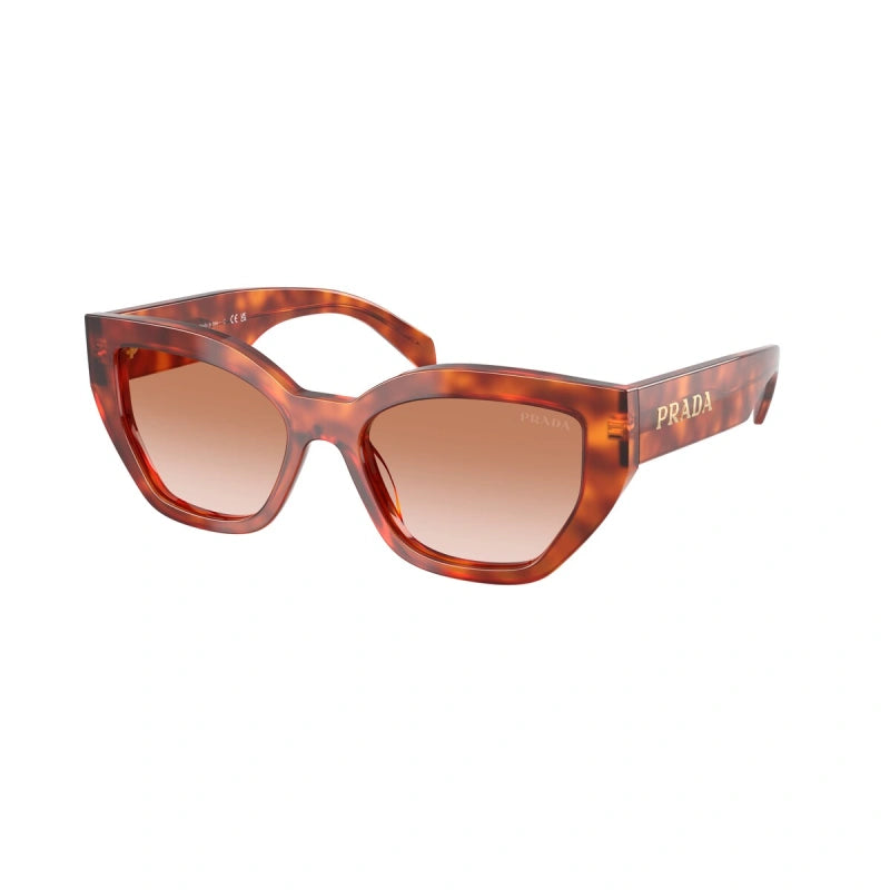 PRADA - 11P70E TARTARUGA COGNAC | OCCHIALE DA SOLE DONNA - PR A09S CALIBRO 53