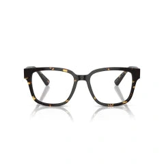 PRADA PR A09V - 16O1O1 AVANA NERO/GIALLO | OCCHIALE DA VISTA UOMO CALIBRO 54