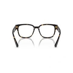 PRADA PR A09V - 16O1O1 AVANA NERO/GIALLO | OCCHIALE DA VISTA UOMO CALIBRO 52