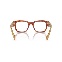 PRADA PR A10V - 11P1O1 COGNAC DELL'AVANA | OCCHIALE DA VISTA UOMO CALIBRO 51