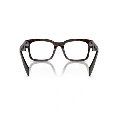 PRADA PR A10V - 17N1O1 ROSSO AVANA | OCCHIALE DA VISTA UOMO CALIBRO 51