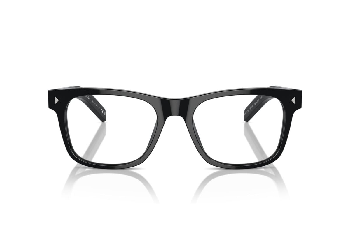 PRADA - 16K1O1 BLACK | OCCHIALE DA VISTA UOMO - PR A13V CALIBRO 54
