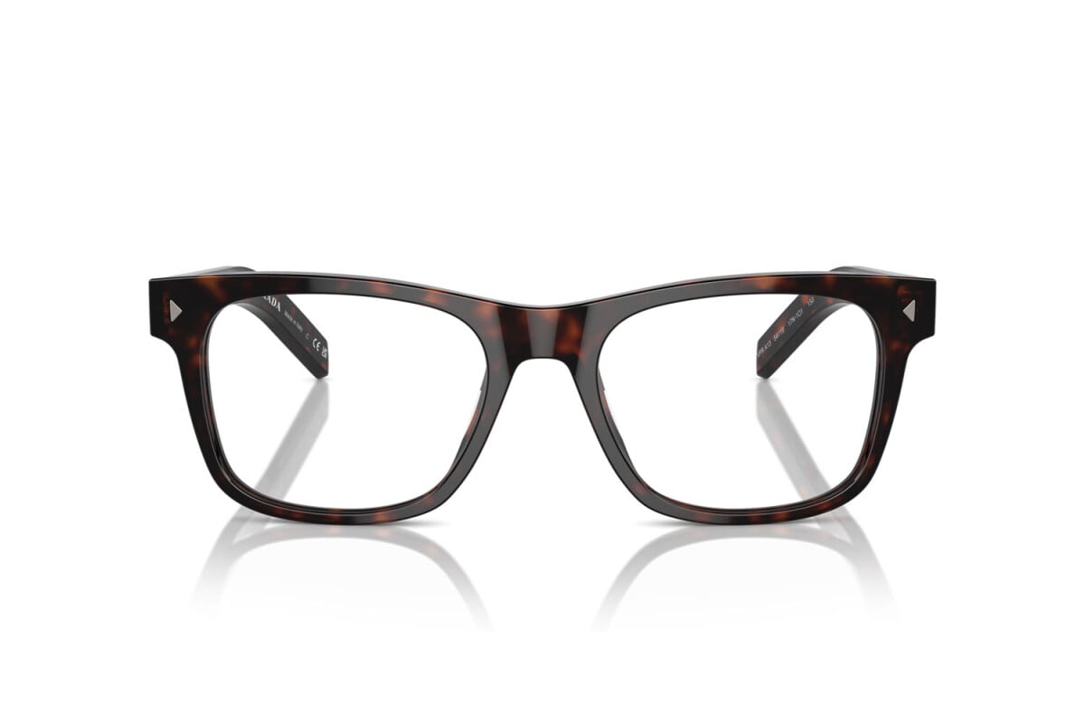 PRADA - 17N1O1 RADICA TORTOISE | OCCHIALE DA VISTA UOMO - PR A13V CALIBRO 54