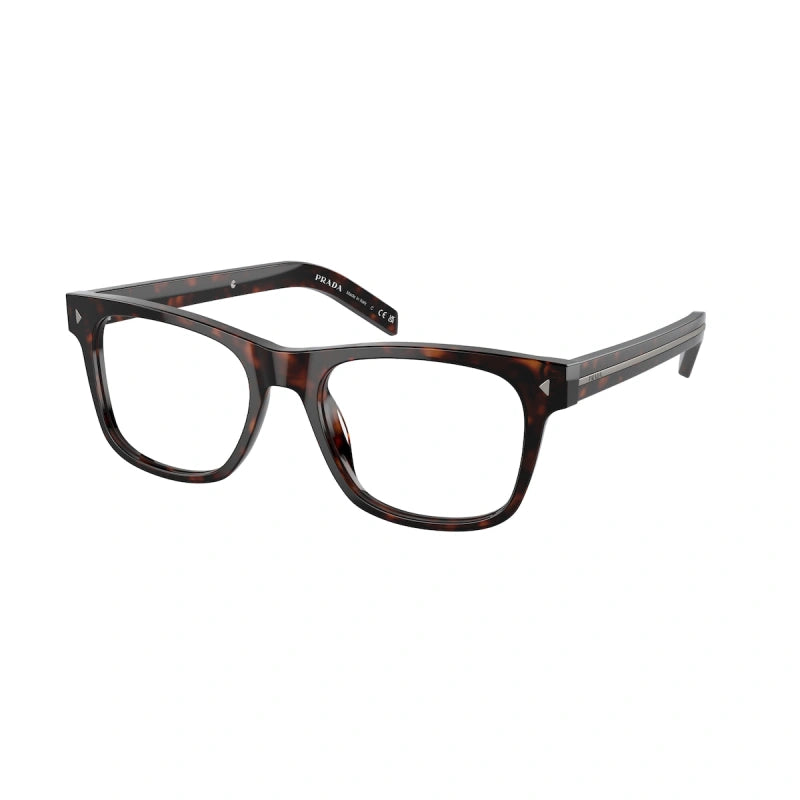 PRADA - 17N1O1 RADICA TORTOISE | OCCHIALE DA VISTA UOMO - PR A13V CALIBRO 52