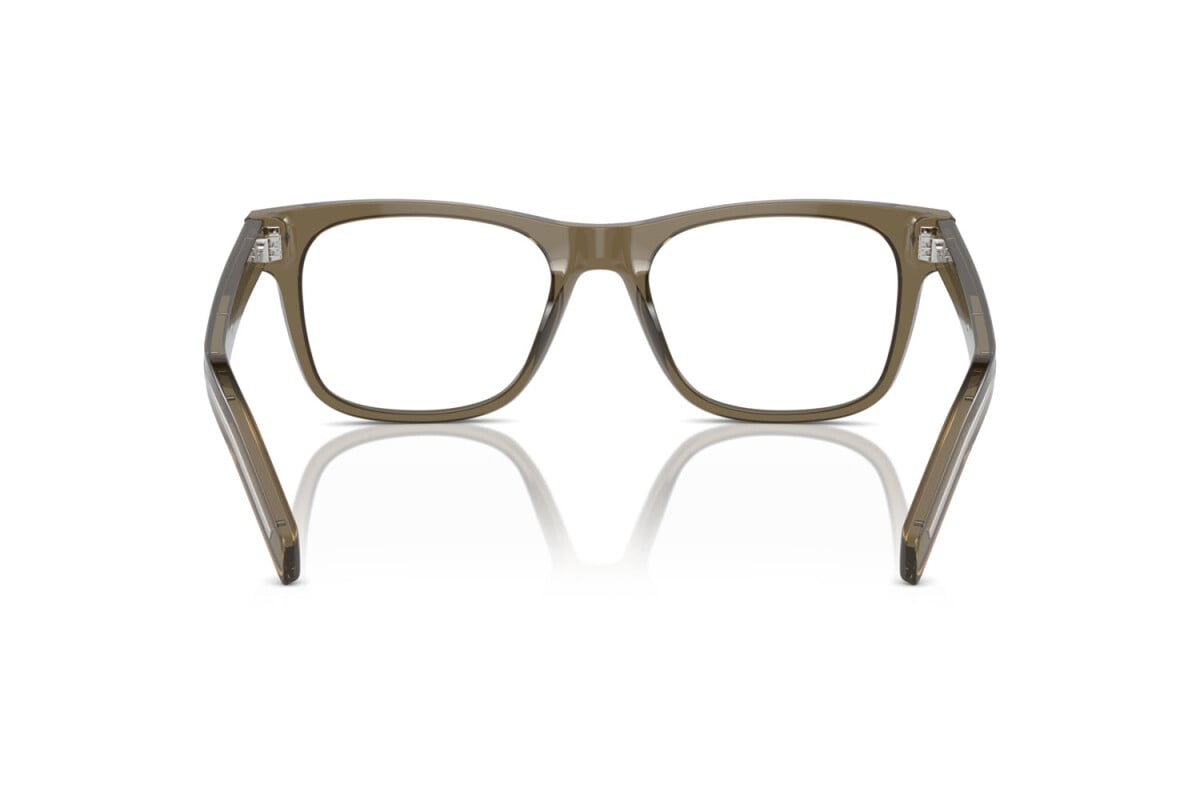 PRADA - 18T1O1 TRANSPARENT EARTH | OCCHIALE DA VISTA UOMO - PR A13V CALIBRO 54