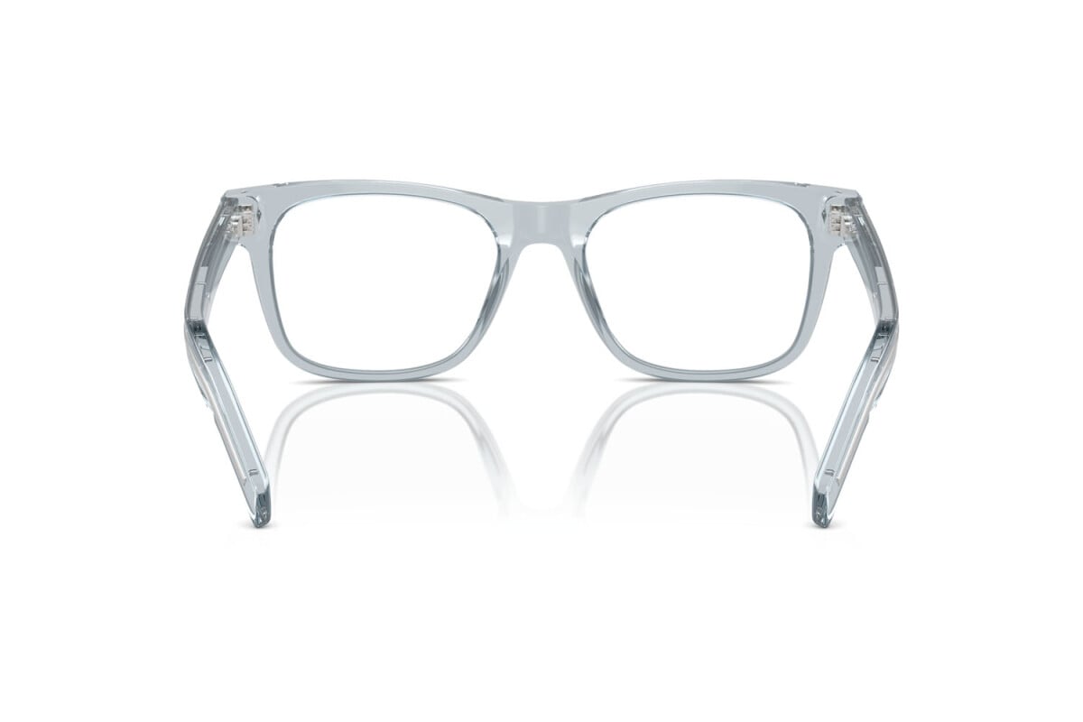 PRADA - 19T1O1 TRANSPARENT AZURE | OCCHIALE DA VISTA UOMO - PR A13V CALIBRO 52