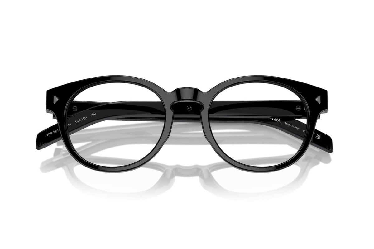 PRADA - 16K1O1 BLACK | OCCHIALE DA VISTA UOMO - PR A14V CALIBRO 50