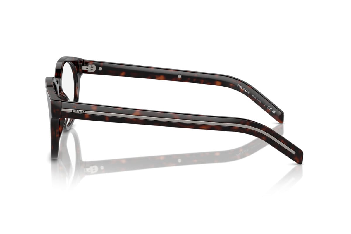 PRADA - 17N1O1 RADICA TORTOISE | OCCHIALE DA VISTA UOMO - PR A14V CALIBRO 52
