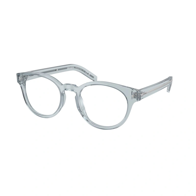 PRADA - 19T1O1 TRANSPARENT AZURE | OCCHIALE DA VISTA UOMO - PR A14V CALIBRO 50
