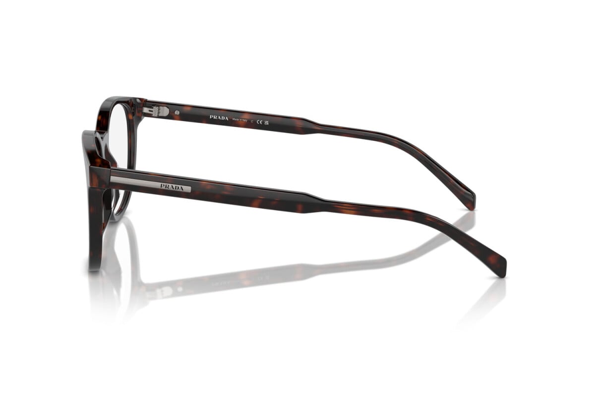 PRADA - 17N1O1 RADICA TORTOISE | OCCHIALE DA VISTA UOMO - PR A15V CALIBRO 50