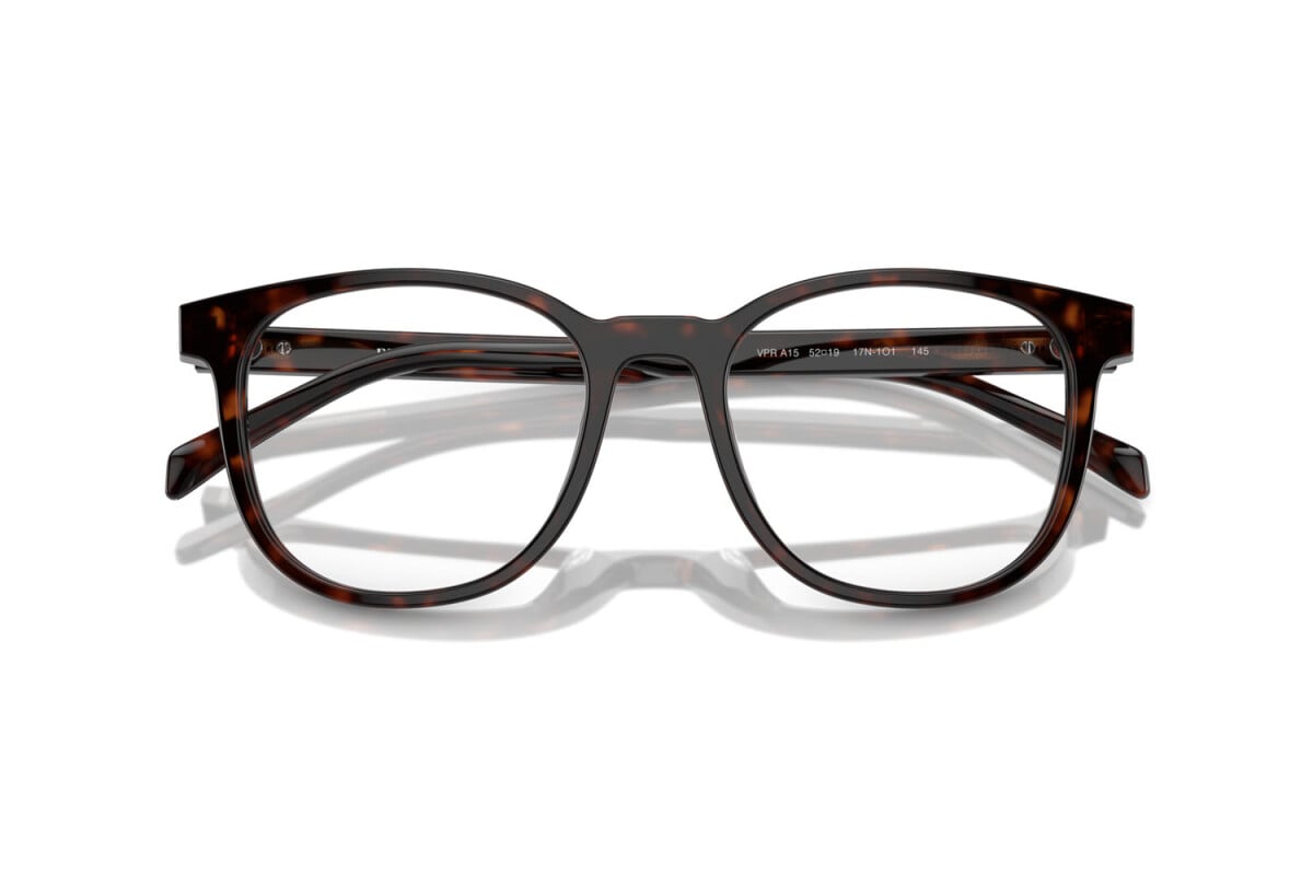 PRADA - 17N1O1 RADICA TORTOISE | OCCHIALE DA VISTA UOMO - PR A15V CALIBRO 52