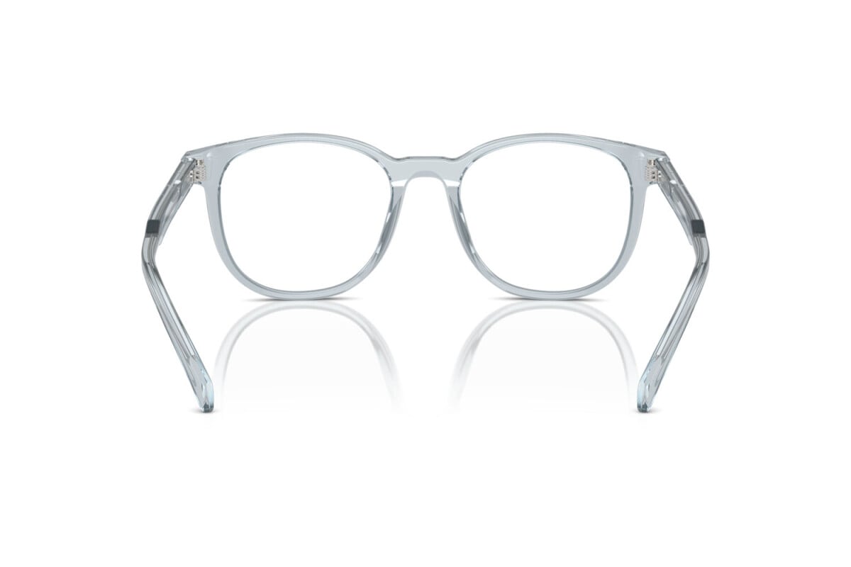 PRADA - 19T1O1 TRANSPARENT AZURE | OCCHIALE DA VISTA UOMO - PR A15V CALIBRO 50