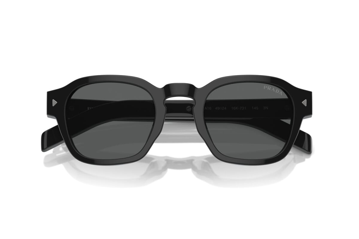 PRADA - 16K731 BLACK | OCCHIALE DA SOLE UOMO - PR A16S CALIBRO 49