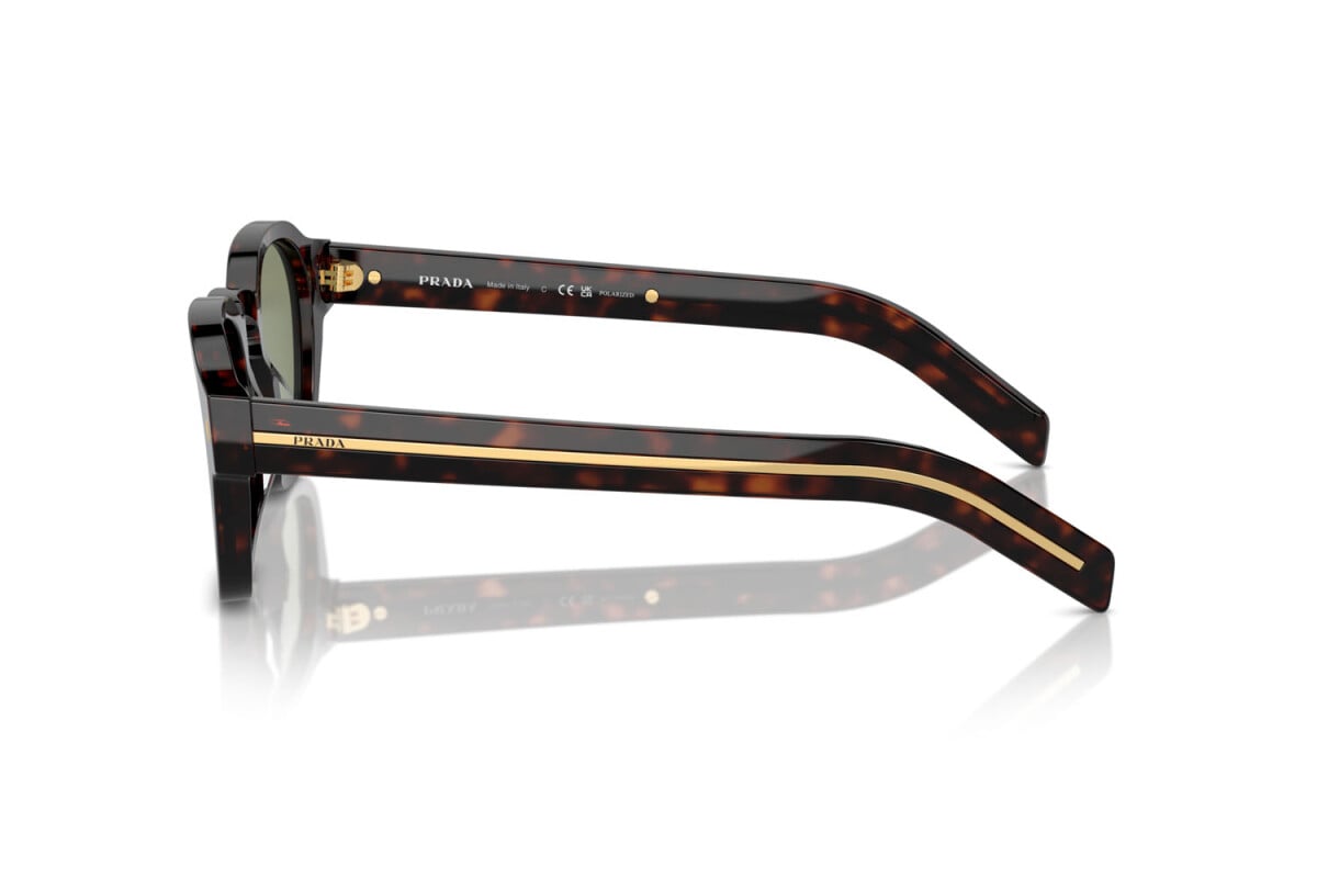 PRADA - 17N20G RADICA TORTOISE | OCCHIALE DA SOLE UOMO - PR A16S CALIBRO 52