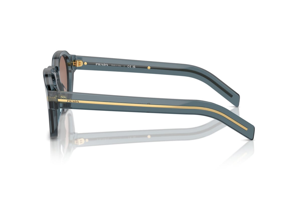 PRADA - 17T05D TRANSPARENT OCEAN | OCCHIALE DA SOLE UOMO - PR A16S CALIBRO 52