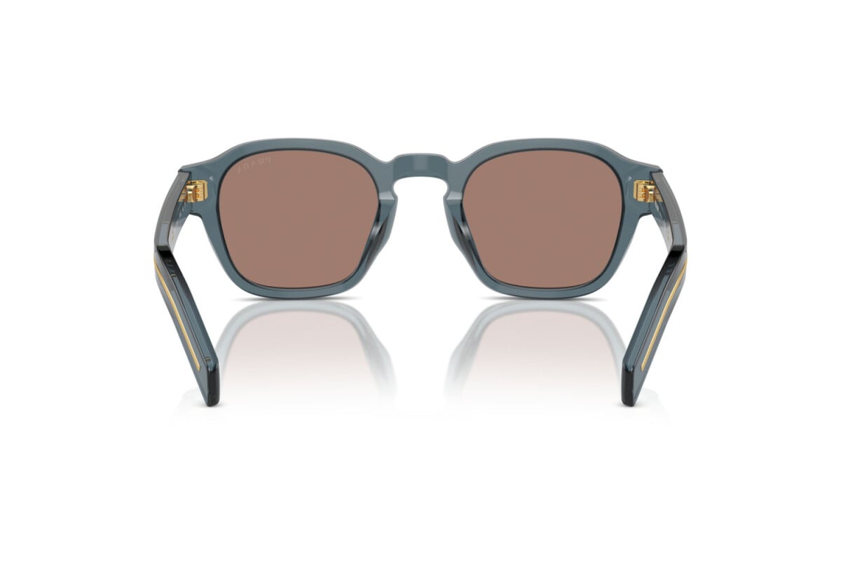 PRADA - 17T05D TRANSPARENT OCEAN | OCCHIALE DA SOLE UOMO - PR A16S CALIBRO 52