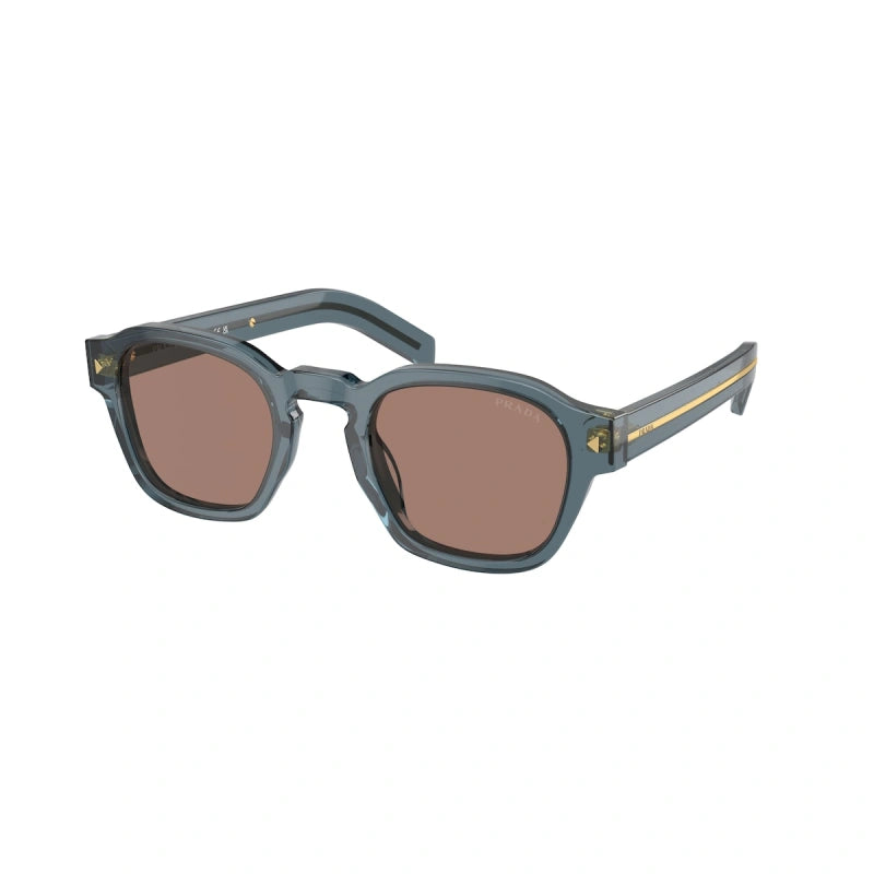 PRADA - 17T05D TRANSPARENT OCEAN | OCCHIALE DA SOLE UOMO - PR A16S CALIBRO 52