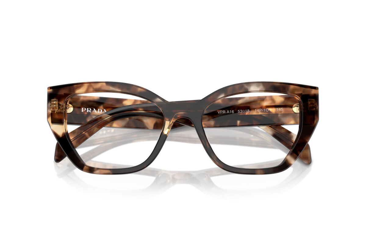 PRADA - 14P1O1 CARAMEL TORTOISE | OCCHIALE DA VISTA DONNA - PR A16V CALIBRO 53