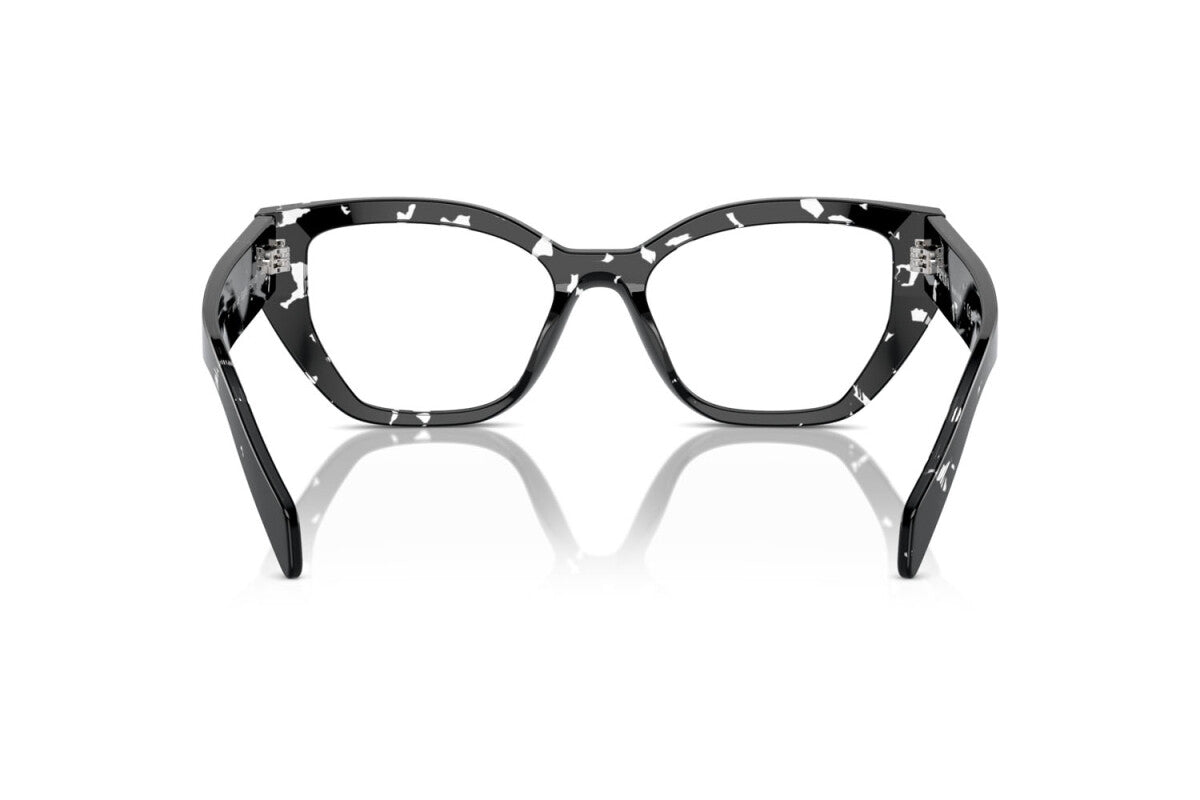 PRADA - 15O1O1 BLACK CRYSTAL TORTOISE | OCCHIALE DA VISTA DONNA - PR A16V CALIBRO 53
