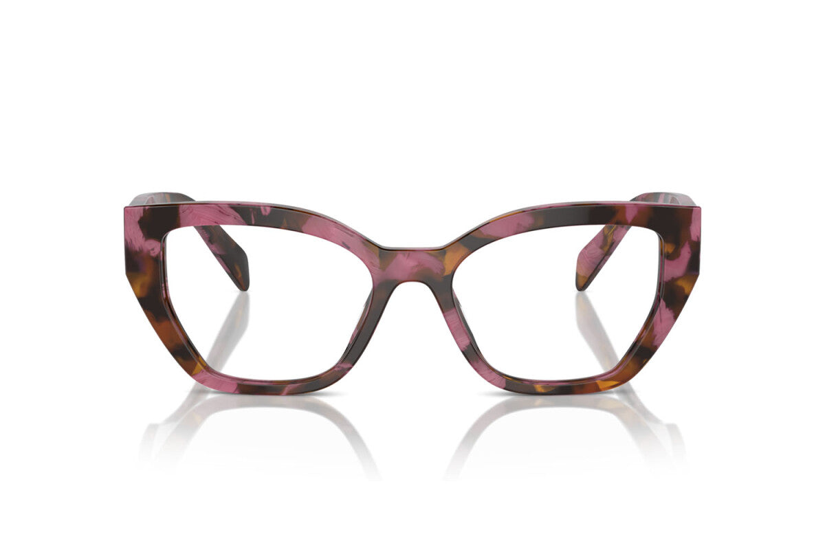 PRADA - 18N1O1 COGNAC BEGONIA TORTOISE | OCCHIALE DA VISTA DONNA - PR A16V CALIBRO 53