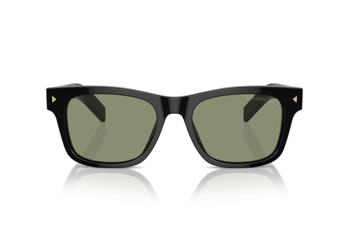 PRADA - 16K20G BLACK | OCCHIALE DA SOLE UOMO - PR A17S CALIBRO 51