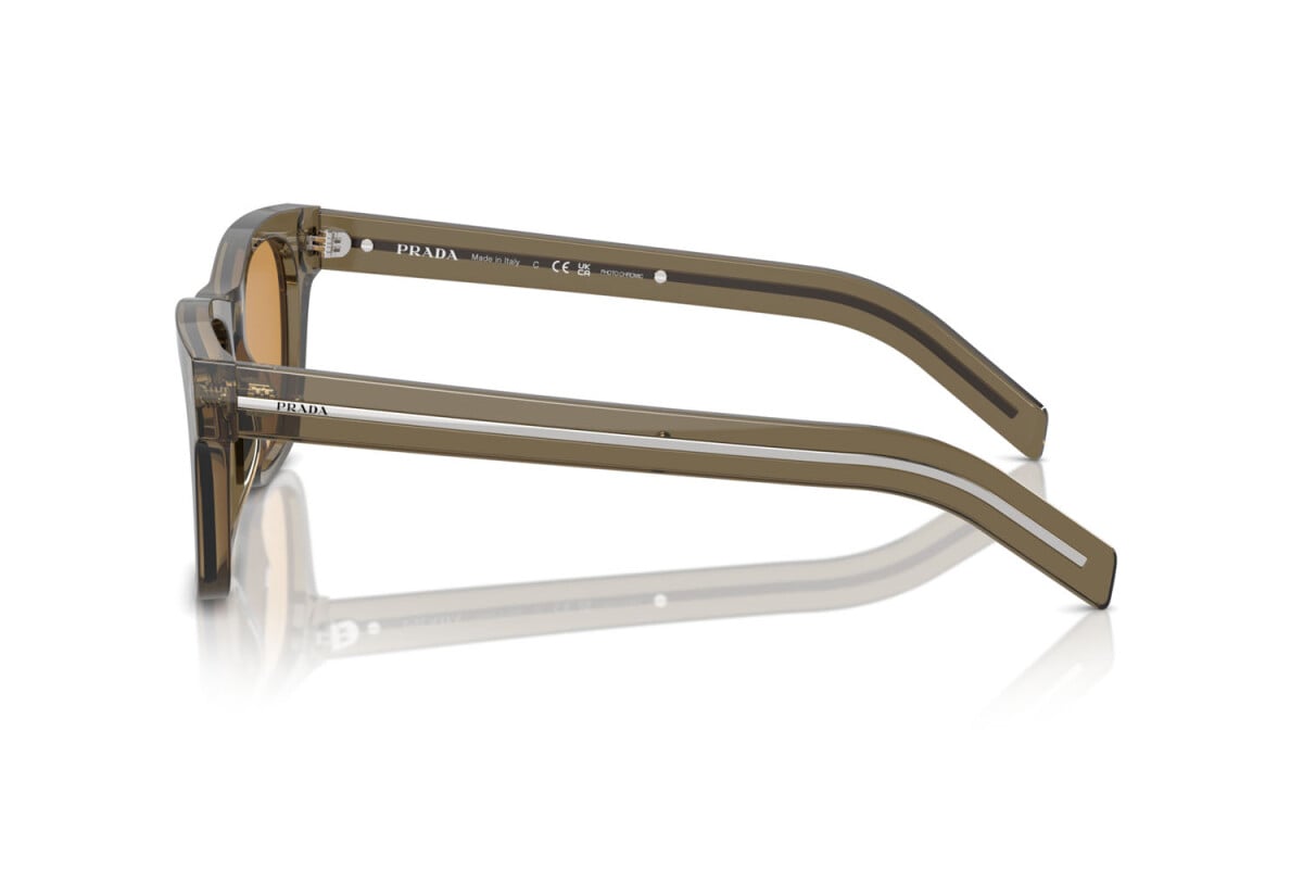 PRADA - 18T60F TRANSPARENT EARTH | OCCHIALE DA SOLE UOMO - PR A17S CALIBRO 54