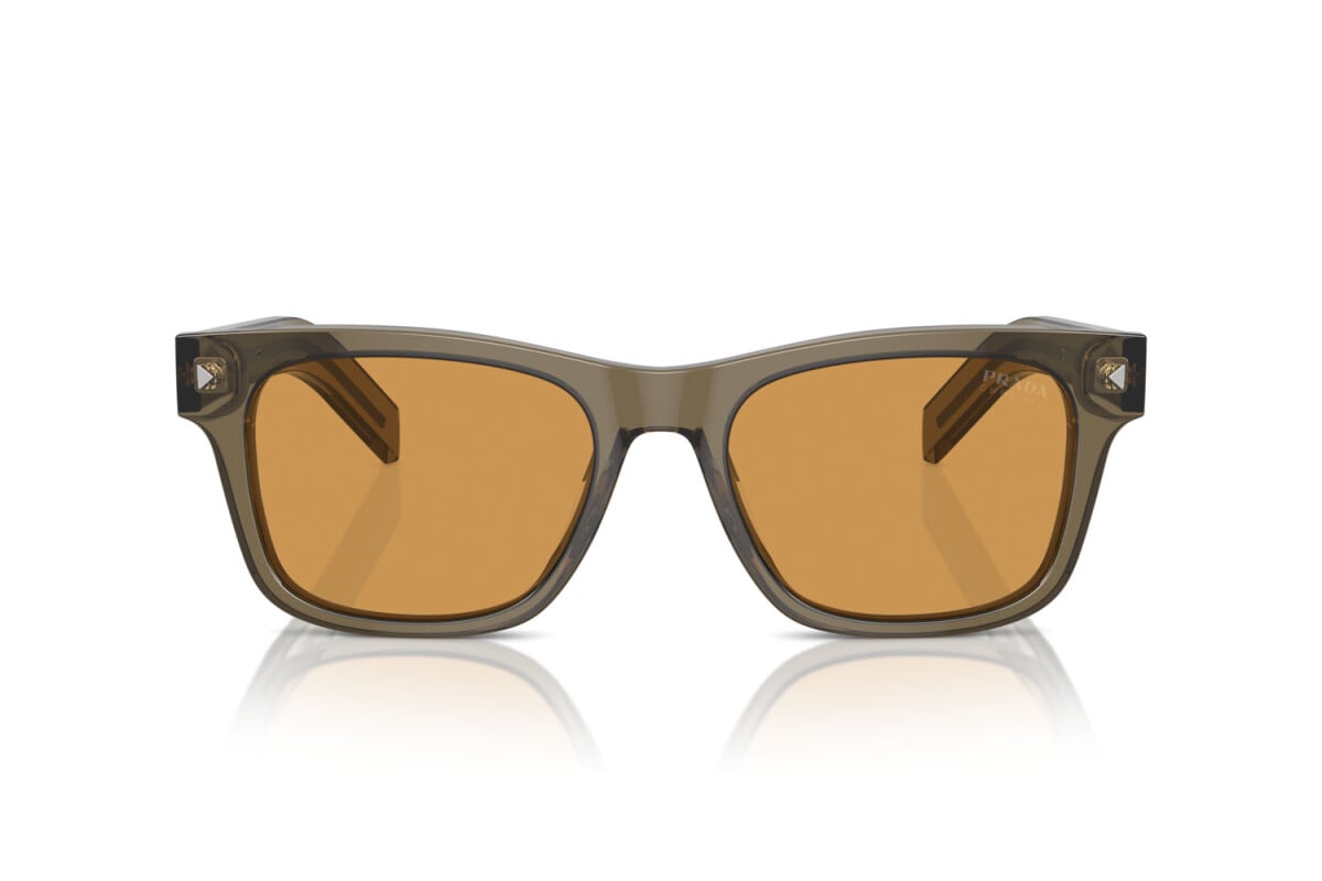 PRADA - 18T60F TRANSPARENT EARTH | OCCHIALE DA SOLE UOMO - PR A17S CALIBRO 54