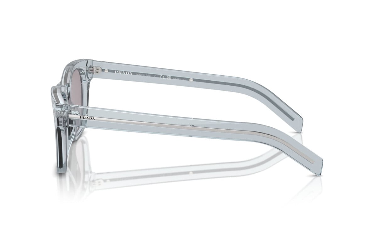 PRADA - 19T80F TRANSPARENT AZURE | OCCHIALE DA SOLE UOMO - PR A17S CALIBRO 51
