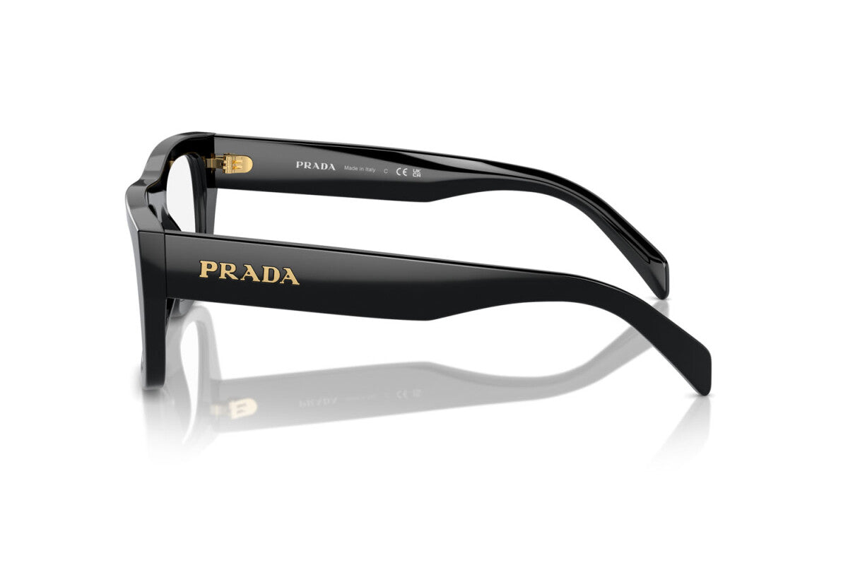PRADA - 16K1O1 BLACK | OCCHIALE DA VISTA DONNA - PR A17V CALIBRO 53