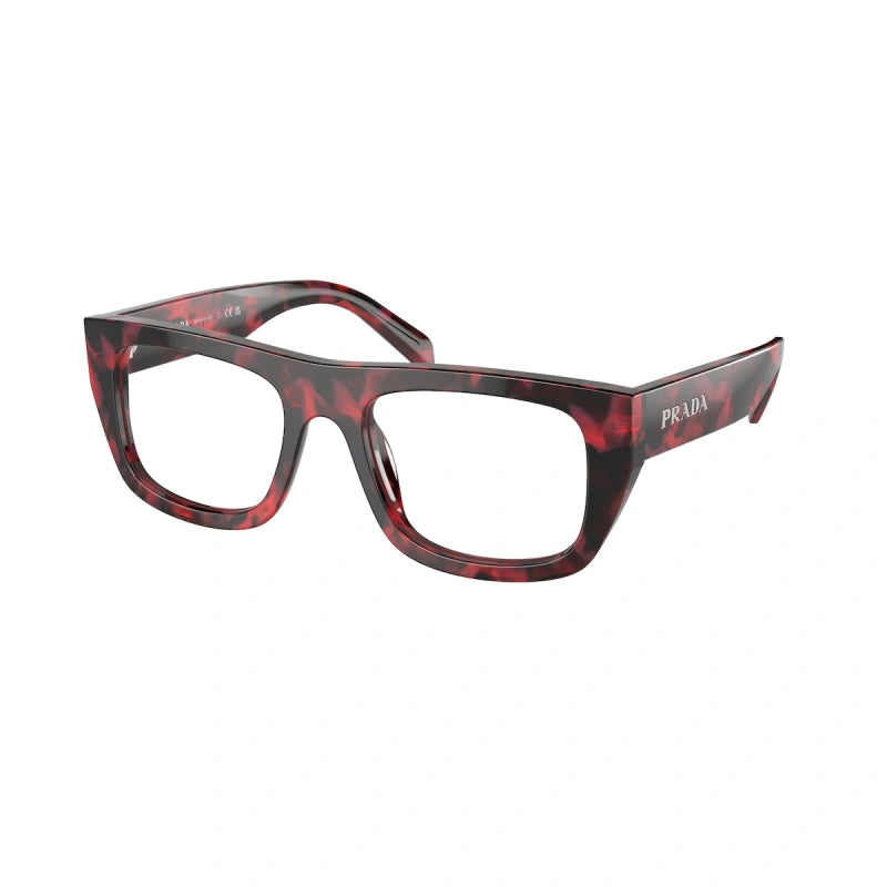 PRADA - 16U1O1 RUBY MARBLE | OCCHIALE DA VISTA DONNA - PR A17V CALIBRO 51