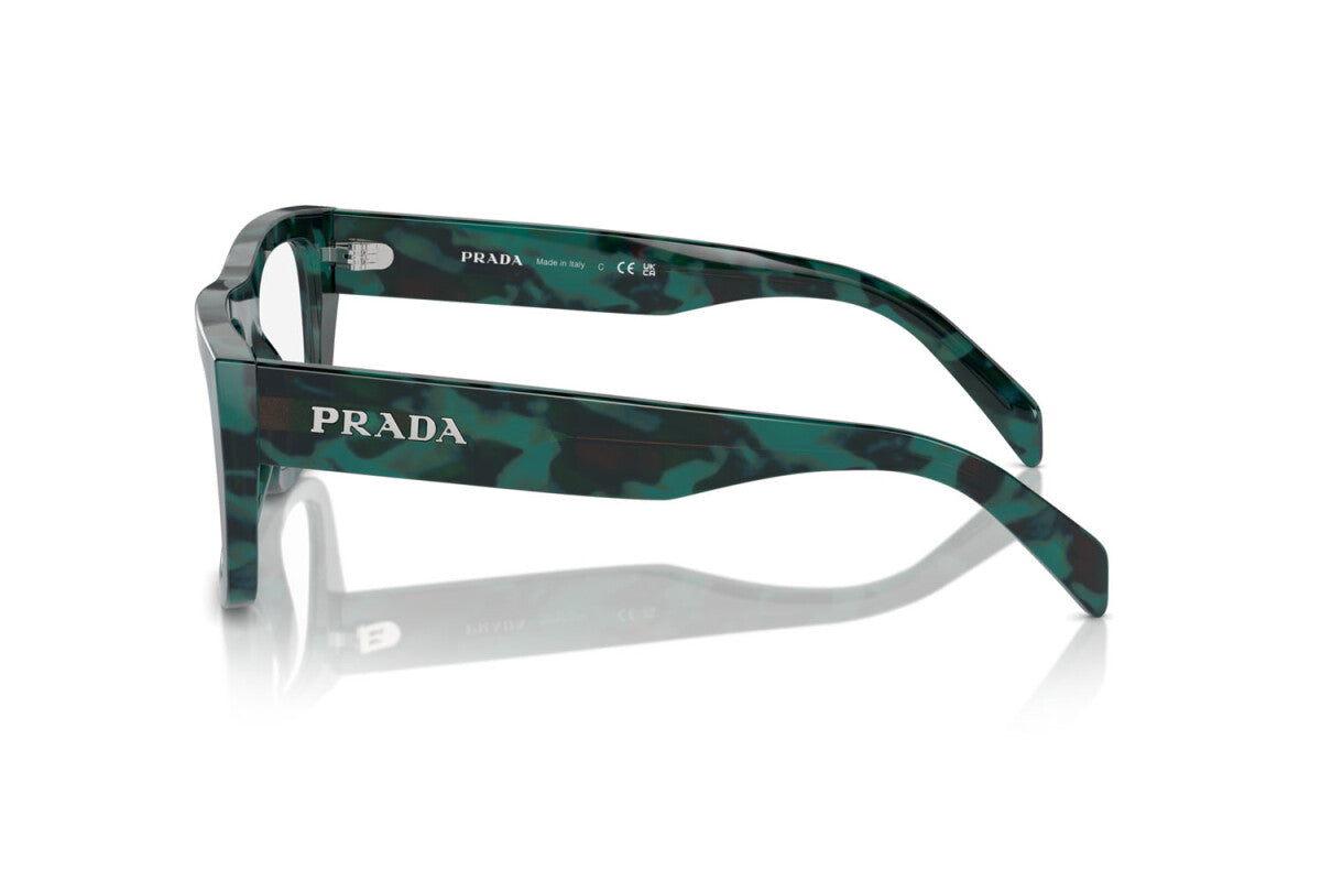 PRADA - 17U1O1 EMERALD MARBLE | OCCHIALE DA VISTA DONNA - PR A17V CALIBRO 53