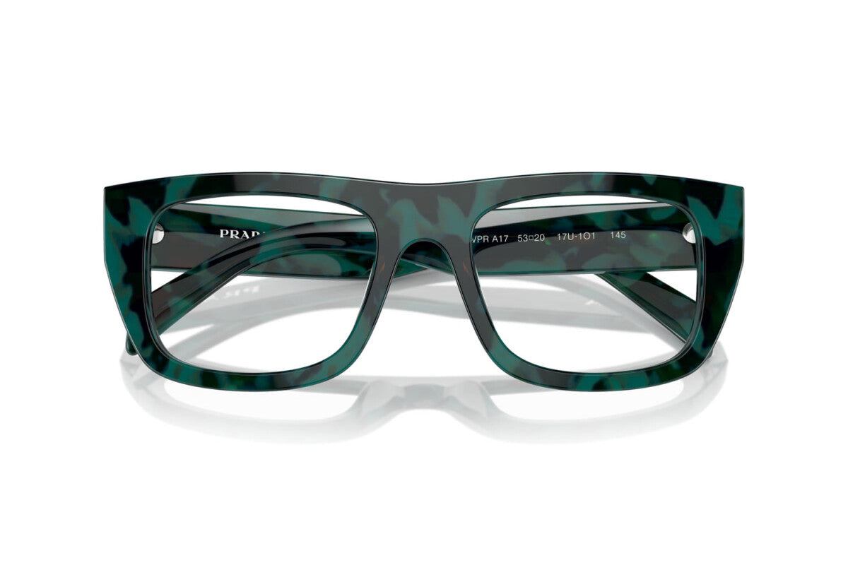PRADA - 17U1O1 EMERALD MARBLE | OCCHIALE DA VISTA DONNA - PR A17V CALIBRO 53