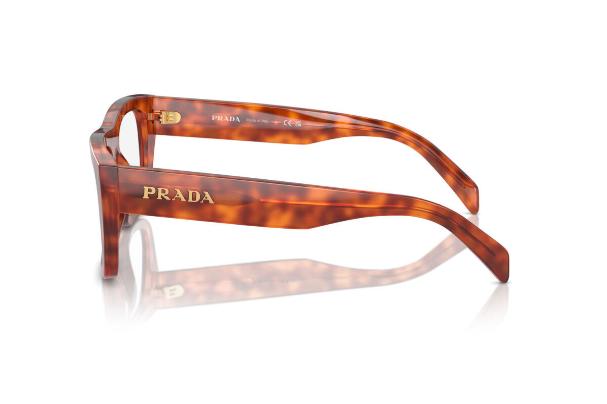 PRADA - 18R1O1 COGNAC TORTOISE | OCCHIALE DA VISTA DONNA - PR A17V CALIBRO 53