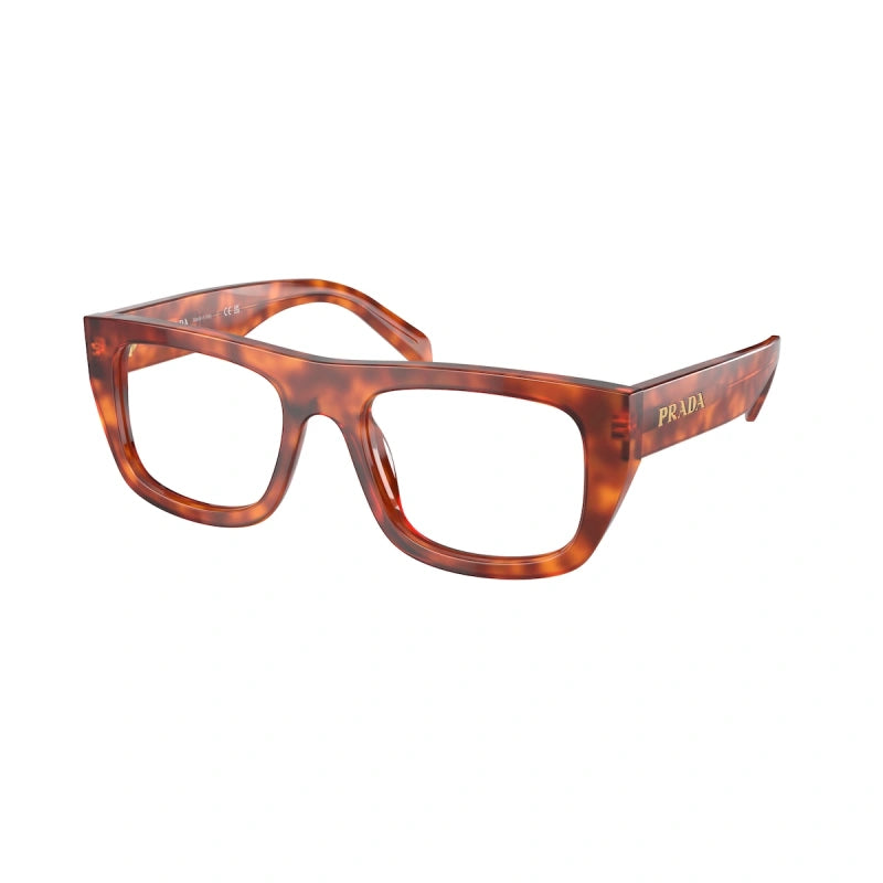 PRADA - 18R1O1 COGNAC TORTOISE | OCCHIALE DA VISTA DONNA - PR A17V CALIBRO 51