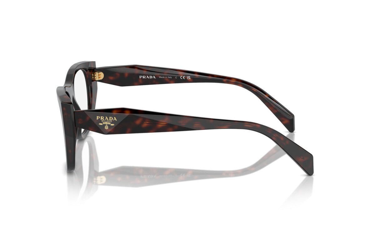 PRADA - 17N1O1 ROOT TORTOISE | OCCHIALE DA VISTA DONNA - PR A18V CALIBRO 52