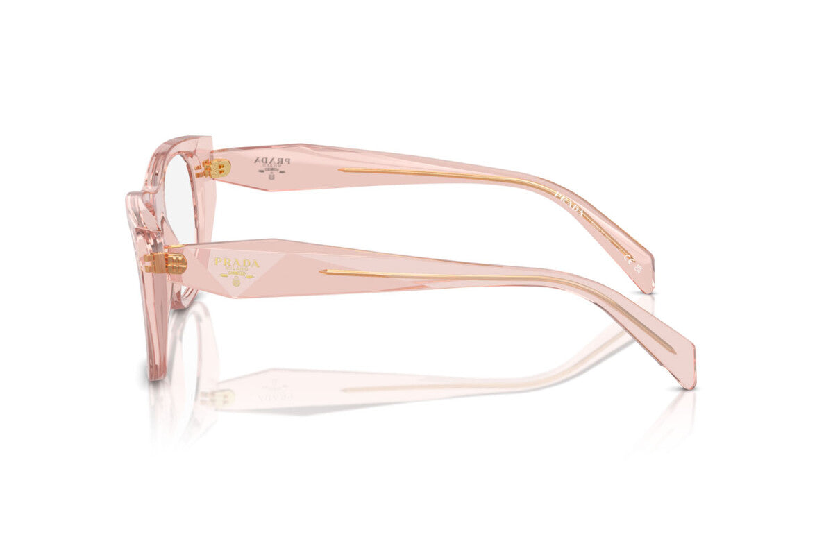 PRADA - 19Q1O1 TRANSPARENT PEACH | OCCHIALE DA VISTA DONNA - PR A18V CALIBRO 52