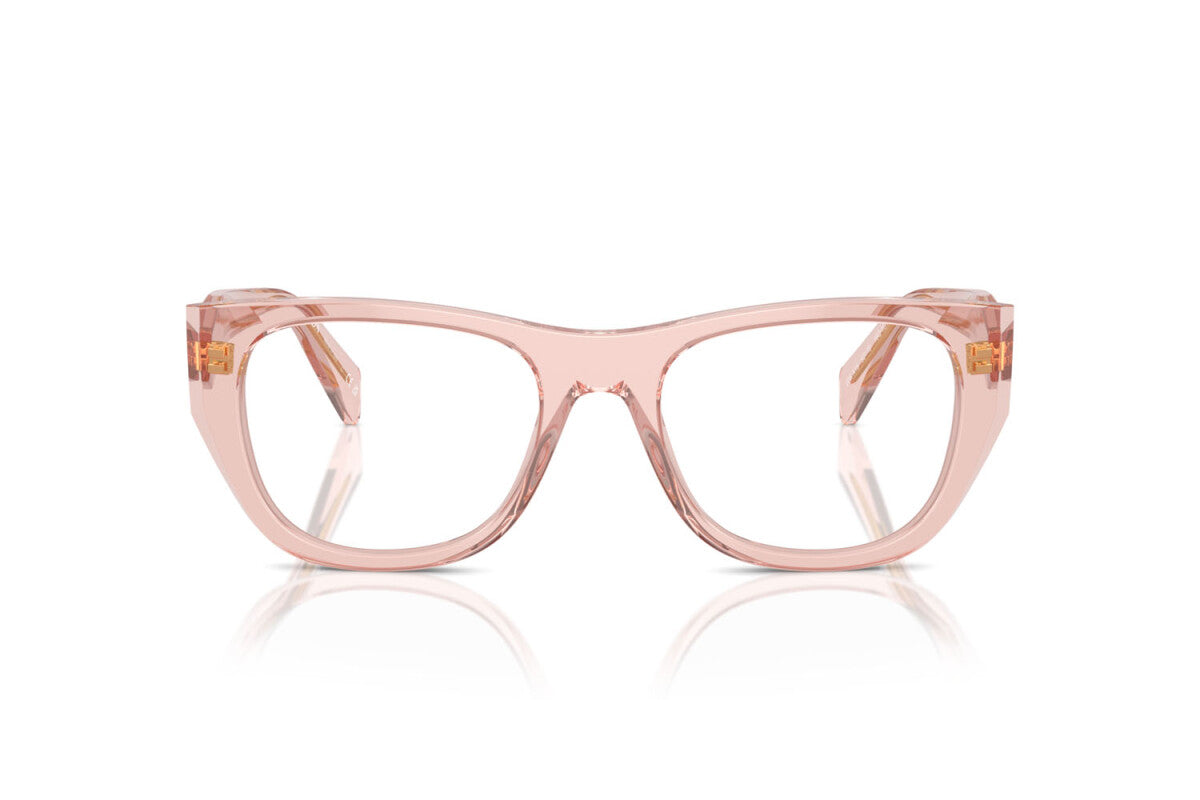 PRADA - 19Q1O1 TRANSPARENT PEACH | OCCHIALE DA VISTA DONNA - PR A18V CALIBRO 50