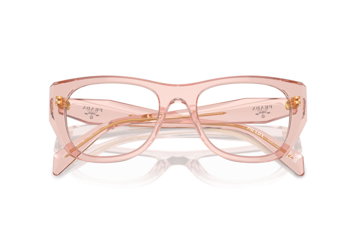 PRADA - 19Q1O1 TRANSPARENT PEACH | OCCHIALE DA VISTA DONNA - PR A18V CALIBRO 52