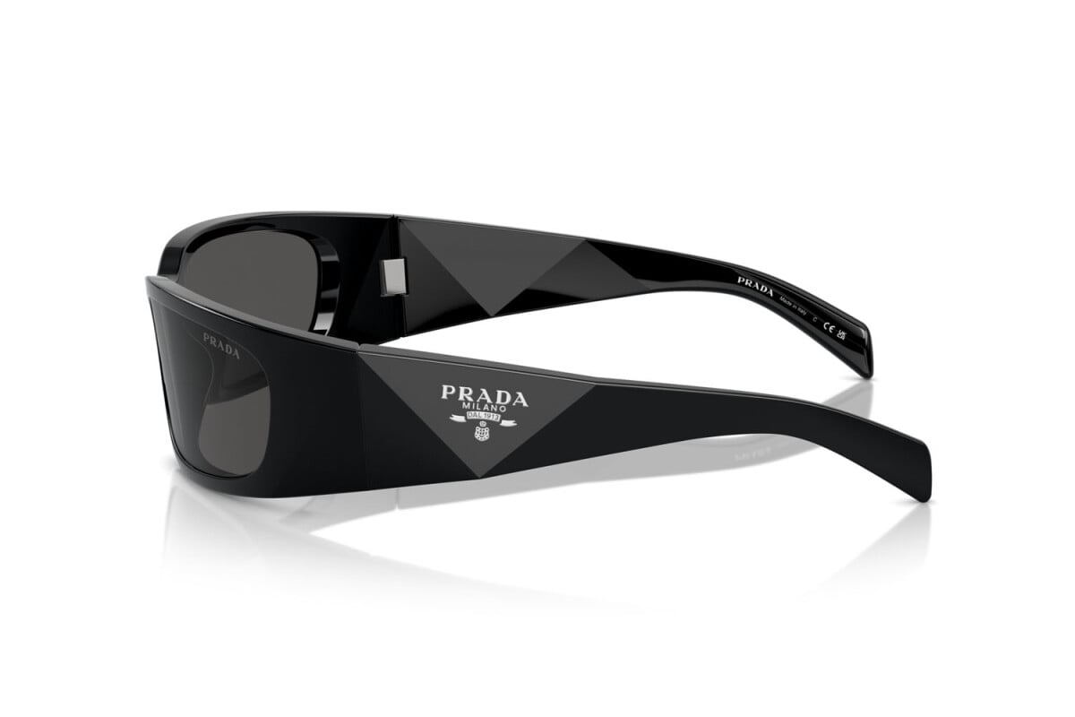 PRADA - 1AB5S0 BLACK | OCCHIALE DA SOLE UOMO - PR A19S CALIBRO 60