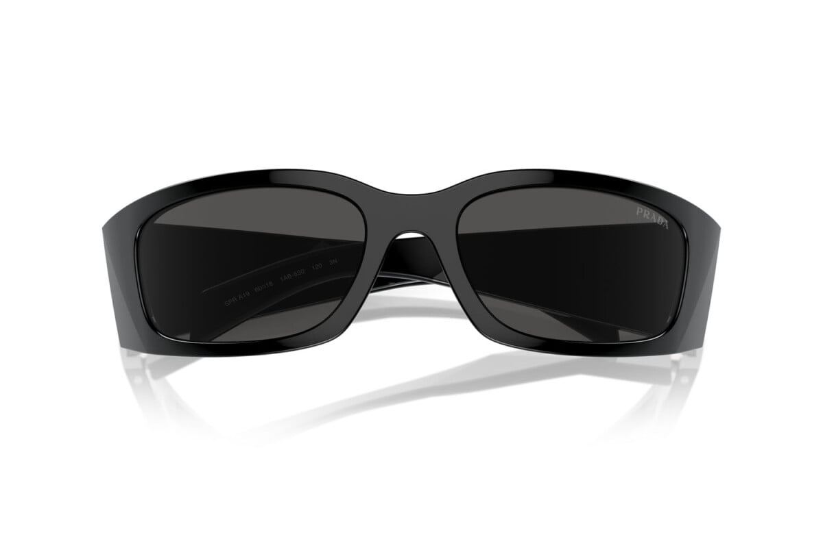 PRADA - 1AB5S0 BLACK | OCCHIALE DA SOLE UOMO - PR A19S CALIBRO 60