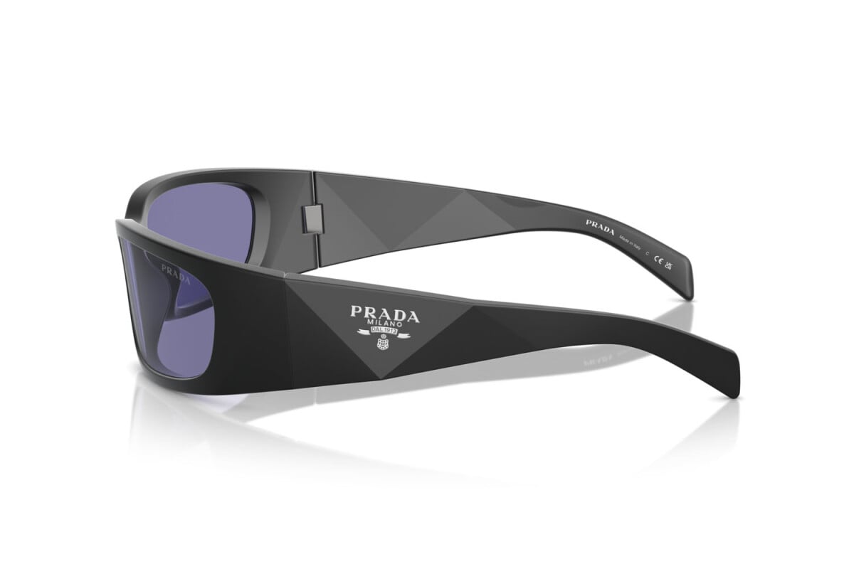 PRADA - 1BO40G MATTE BLACK | OCCHIALE DA SOLE UOMO - PR A19S CALIBRO 60